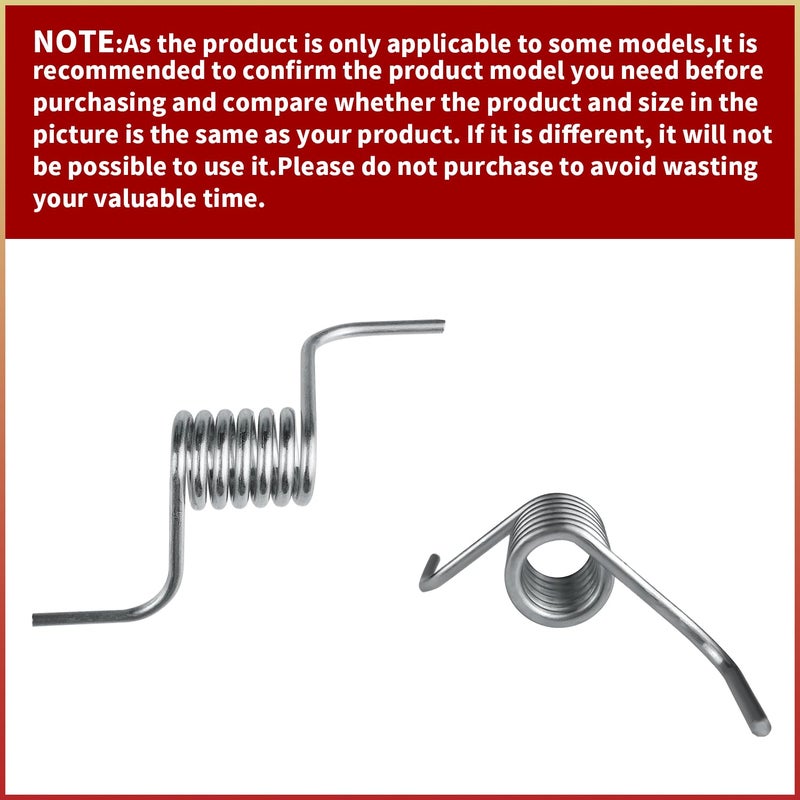 SUUJI 2Pcs Mhy62044106 Refrigerator Divider Door Spring French Door Spring Compatible With Lg Electronics Mhy62044106 Lfx28968Sb, Lfx28968St, Lfx31945St, Lmx31985St - Image 4